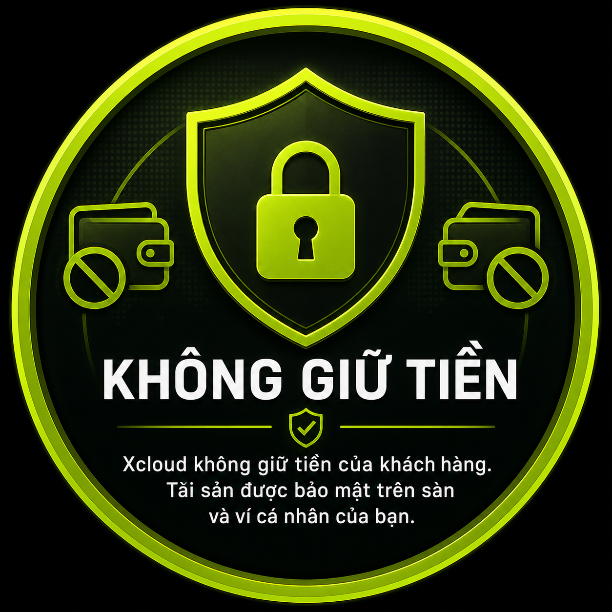 Không giữ tiền